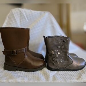 Carter's and Naturino boots, girls 11